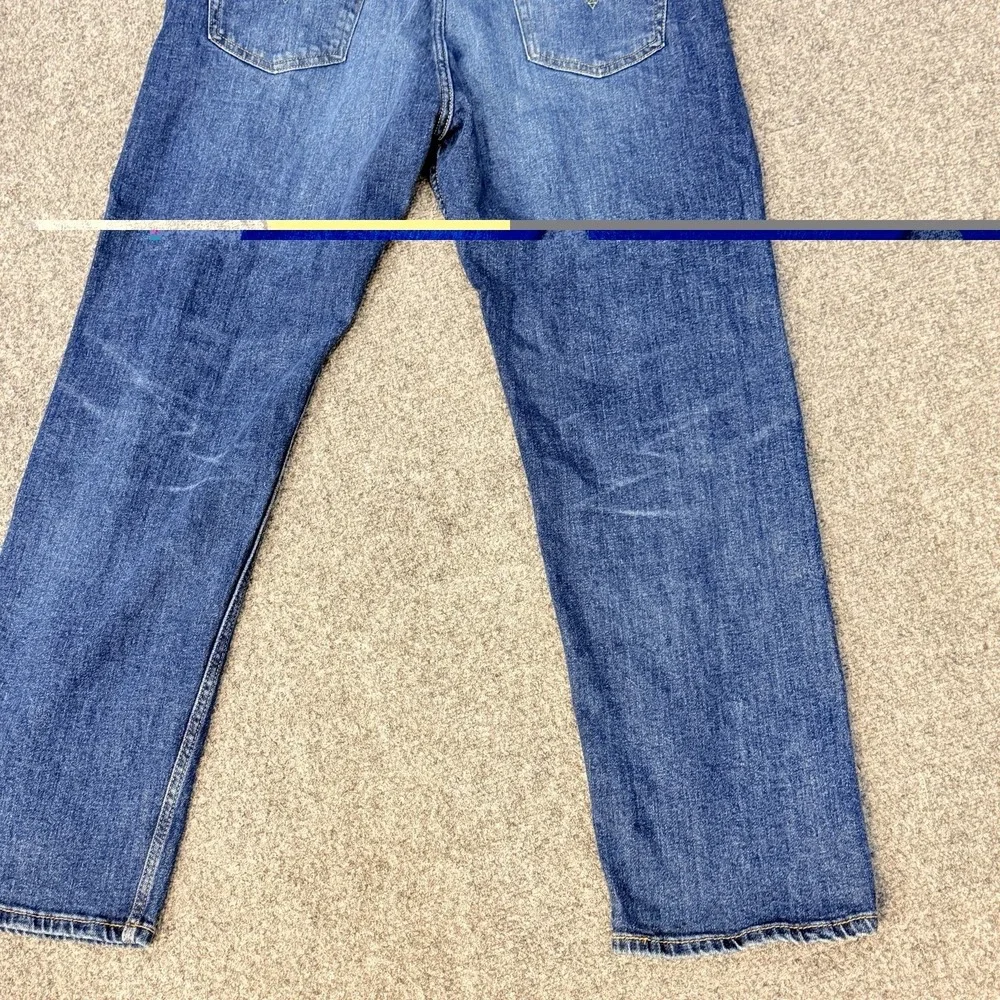 Levi's 505 Jeans Men's 40x30 Straight Leg Regular Fit Medium Wash Denim Stretch